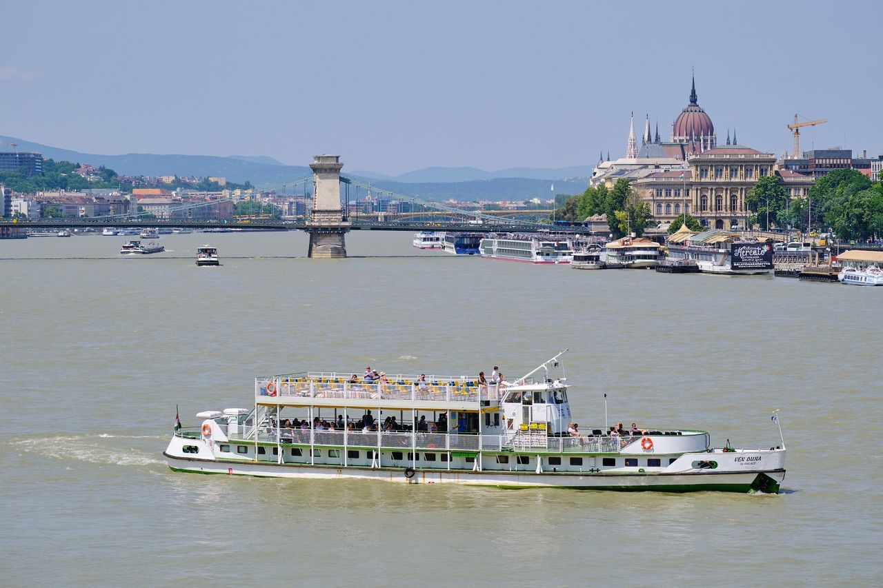 A Vén Duna, idén 98 éves, csavargőzösként kezdte, volt pár átépítése, nem élt túl háborút, elsüllyesztették, aztán kiszedték, járt a Balatonon is, utolsó átépítése 2010-re fejeződött be (fotók: Vörös Attila)