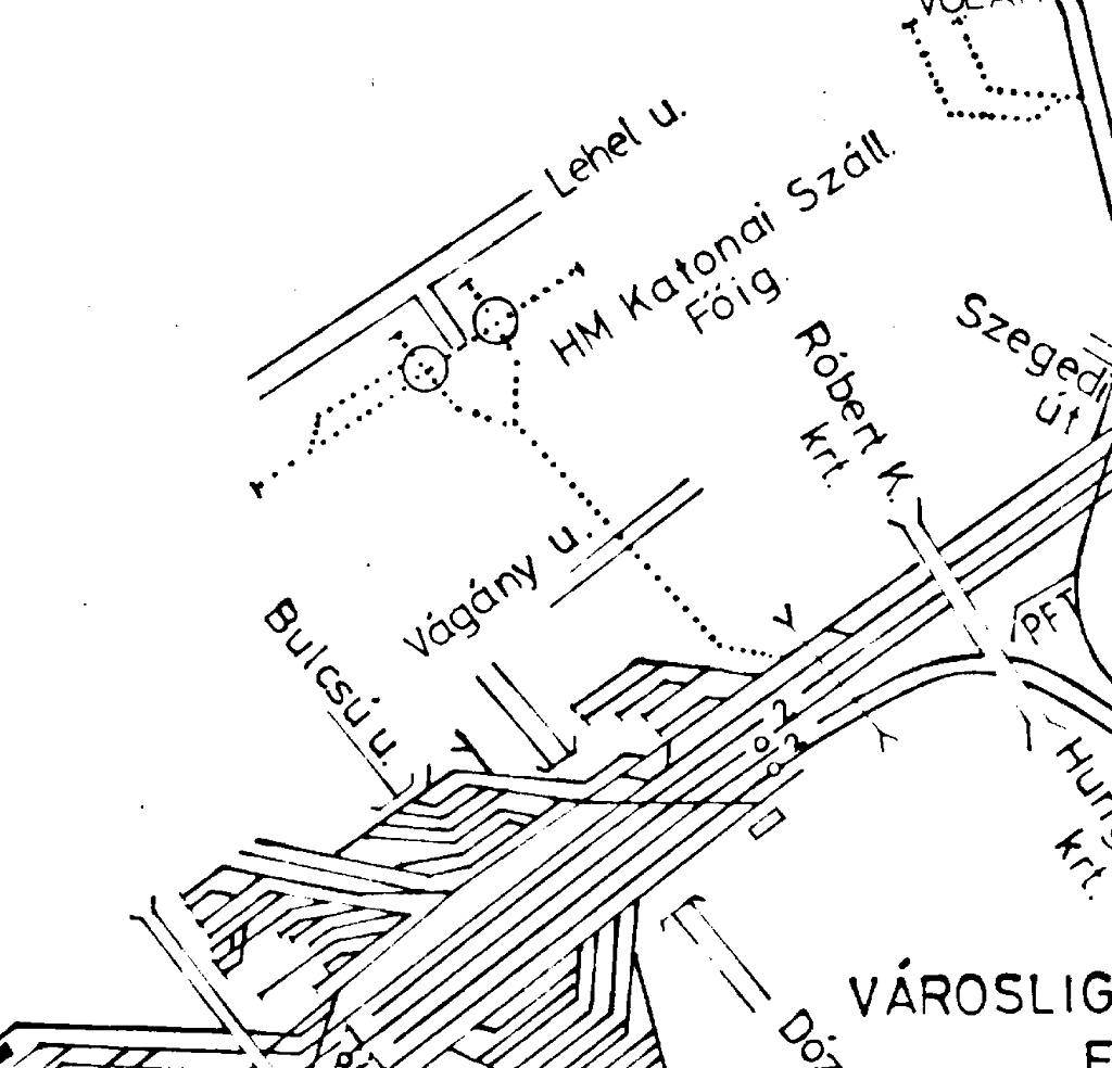 budapest térkép nyugati pályaudvar IHO   Vasút   Vágány a Lőportárdűlőn budapest térkép nyugati pályaudvar