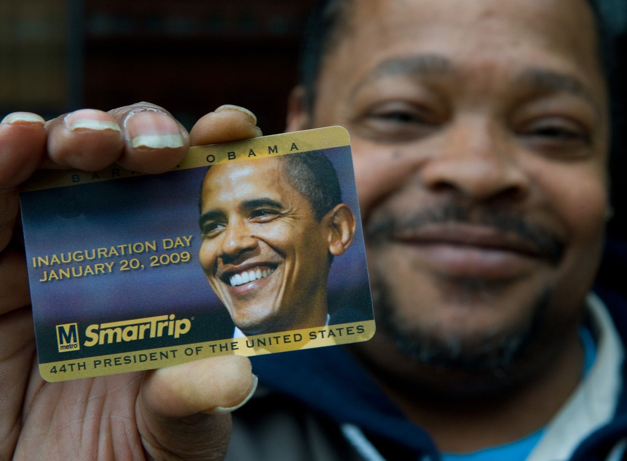 SmarTrip-kártya Washingtonban: ezen tíz dollárt „ér” Barack Obama
