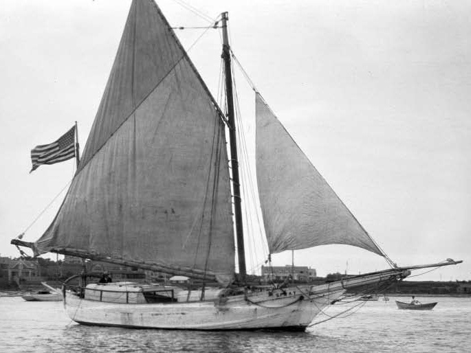 A Spray, amivel Joshua Slocum 1895. április 24.–1898. június 27. között hajózta körül a földgolyóbist