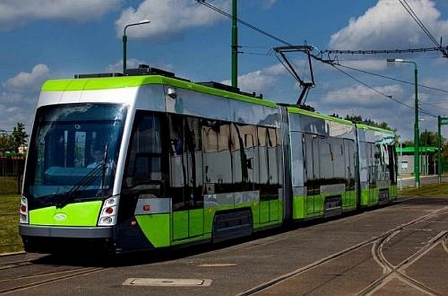 A lengyelországi Olsztyn tizenöt Tramino-kocsit vásárolt a Solaristól újjáépülő villamoshálózatához<br>(fotó: IRJ)
