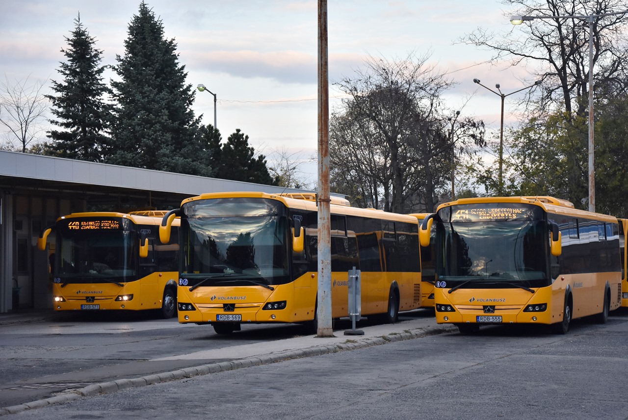 A tendert a Volánbusz írta ki, de elképzelhető, hogy nem csak Pest megyébe, hanem az ország egyéb területeire is jut majd az új buszokból (fotó: Bohus Dávid)