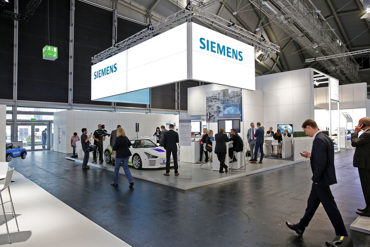 A Siemens „telepe” a frankfurti szalonon