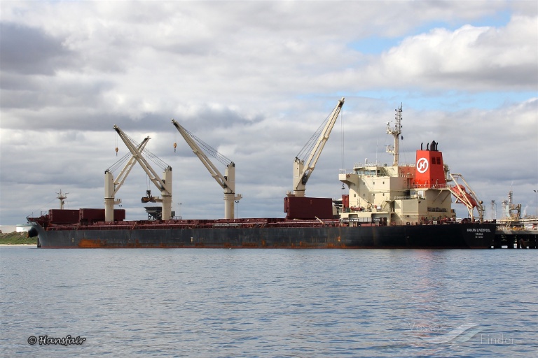 A Koti nevű tanker (forrás: www.vesselfinder.com)