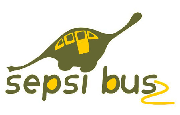 A helyi közlekedést végző cég logója a Szent György sárkányra utaló „Süsüvel”