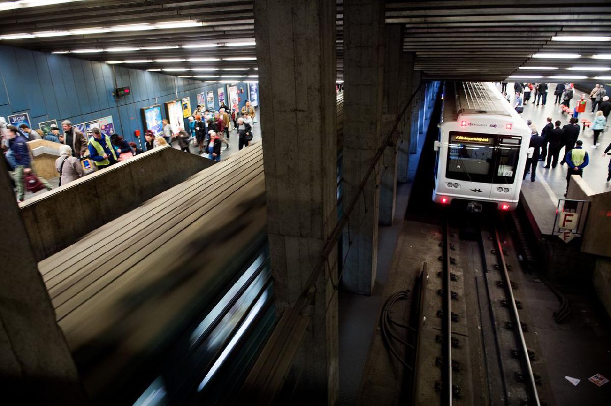 A Panda becenevű, felújított metrószerelvényeknél több esetben is súlyos hibák jöttek elő az elmúlt napok során (fotó: MTI)
