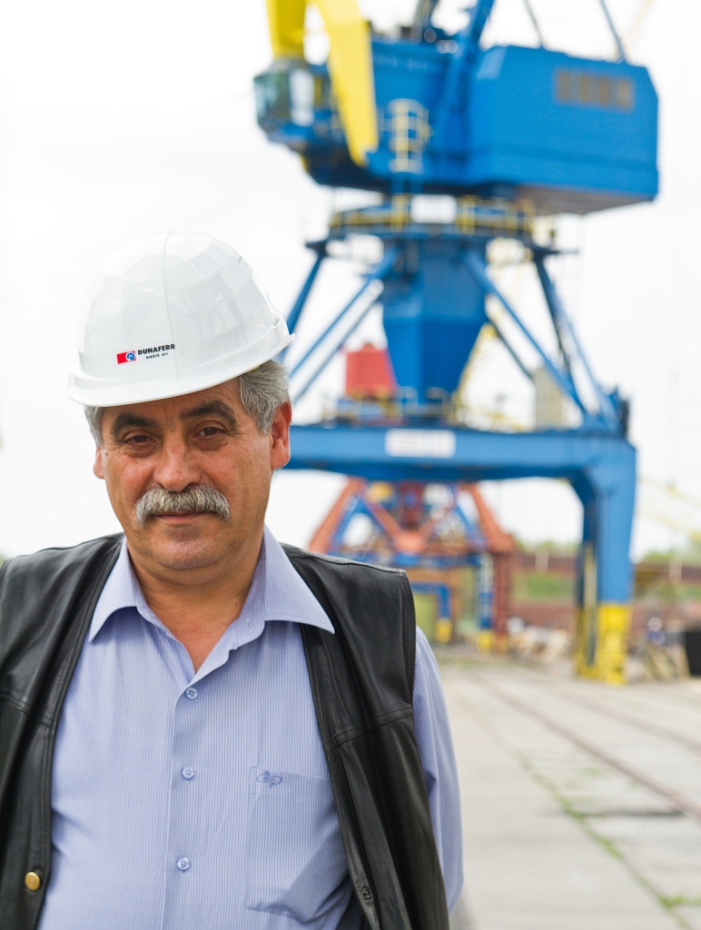 Szabó Gyula, az ISD Portolan kikötőjének igazgatója fogadta portálunkat