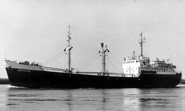 Az Uljana Gromova típusú Semaha 1956-ban épült az újpesti, akkor már Gheorgiu Dej  (később MHD, majd Ganz-Danubius) hajógyárban (fotó: Charlie Hill, George Robinson gyűjteményéből)