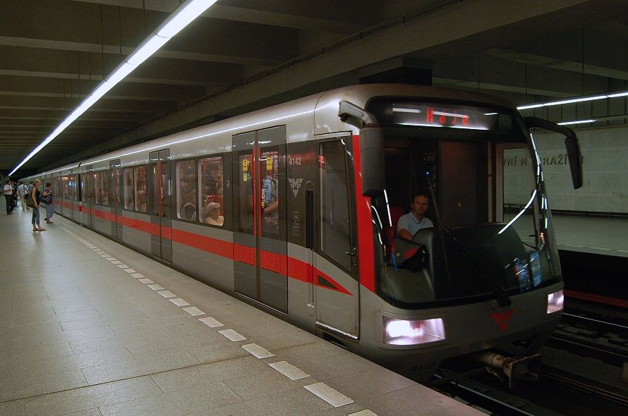 Korszerűsített prágai metrószerelvény