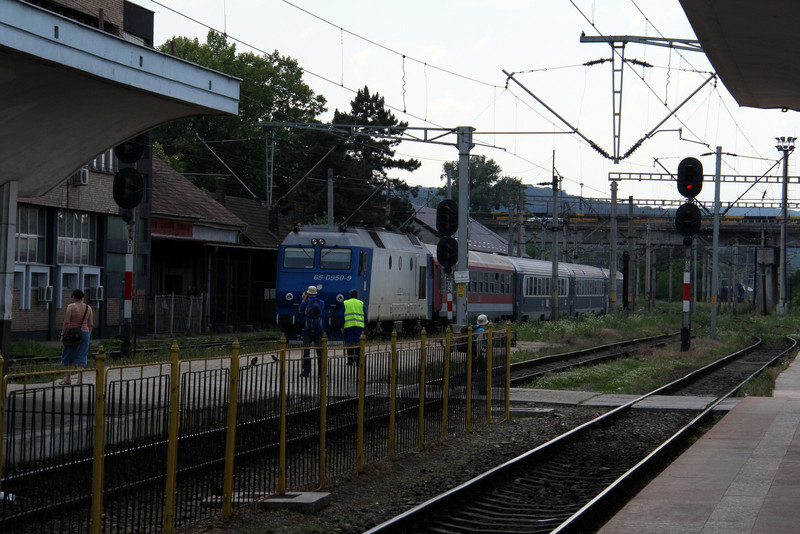 Kolozsvár. Ide kell elképzelnünk a „TGV”-t (fotó: a szerző)