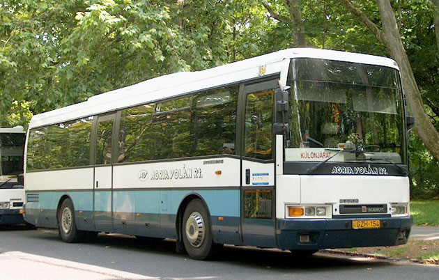 A szerencsétlenül járt busz ez az 1999-es gyártású Ikarus E95.04-es volt