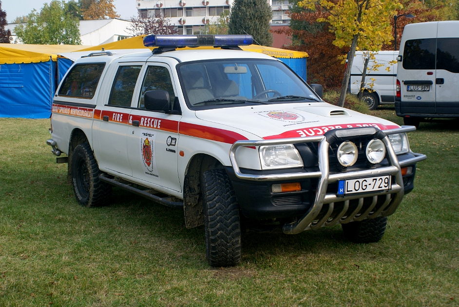 A Kaposvári Önkéntes Tűzoltó és Életmentő Egyesület speciális mentőszere