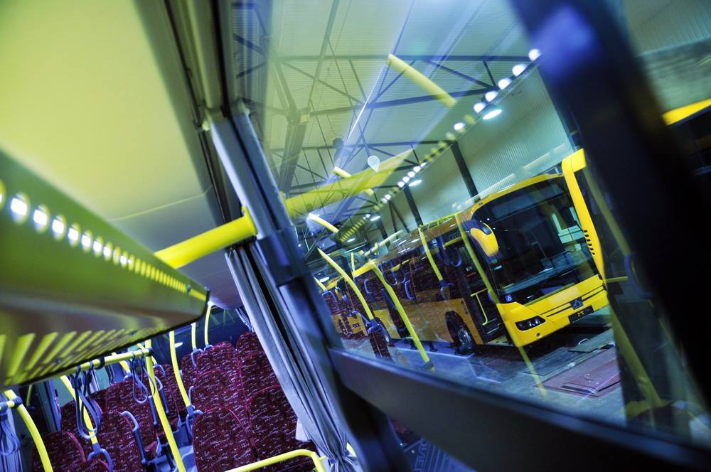 Örvendetes, hogy nem a legfapadosabb Ster-üléseket kapják a buszok; ezeken akár egy hosszabb táv is elviselhetőnek tűnik<br>(fotó: facebook.com/credobus)