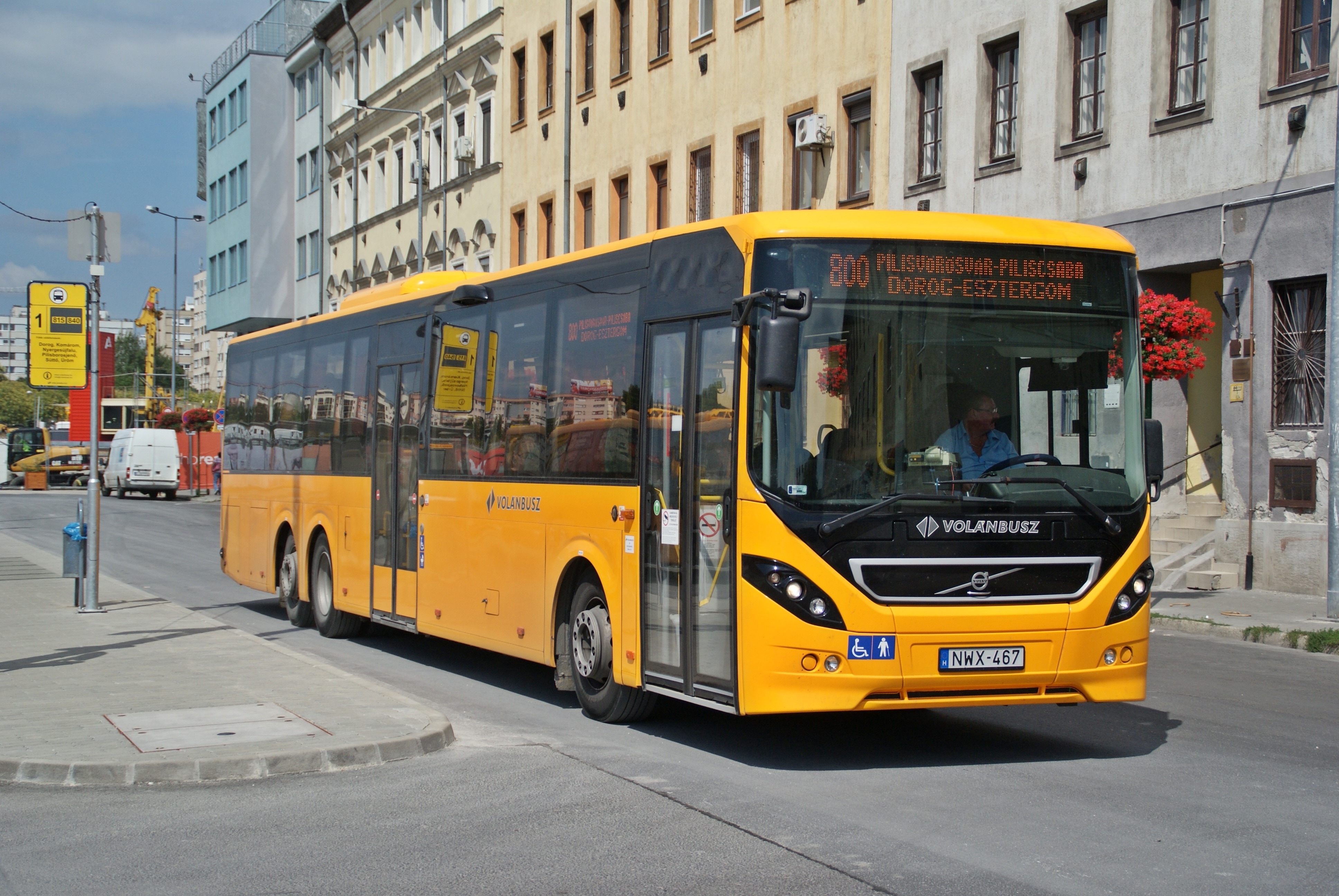 Az új Volvók szinte teljesen azonosak lesznek a Volánbusznál már eddig is szolgáló 8900-asokhoz (fotó: Bódi Balázs)