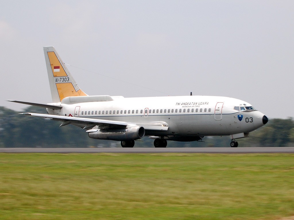 Az egyedi indonéz 737MP Surveiller <br>(fotó: militaryphotos.net) )