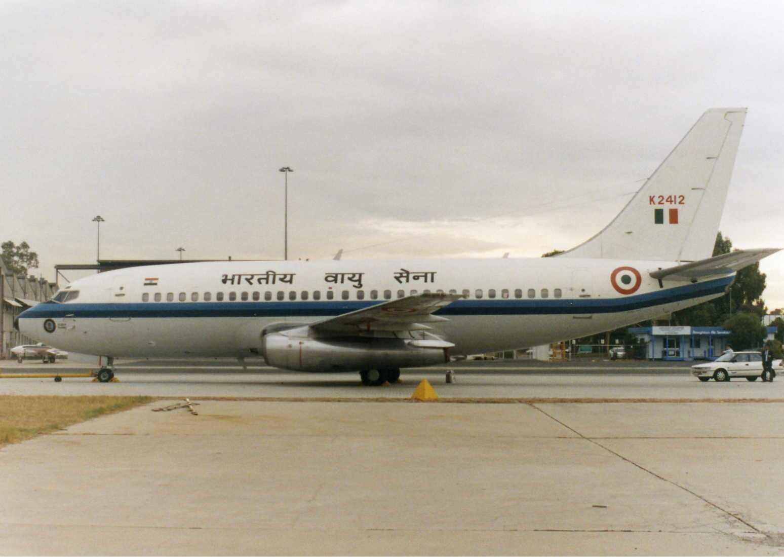 Indiai 737-200, nyugdíjba vonulása előtt <br>(fotó: Wikimedia)