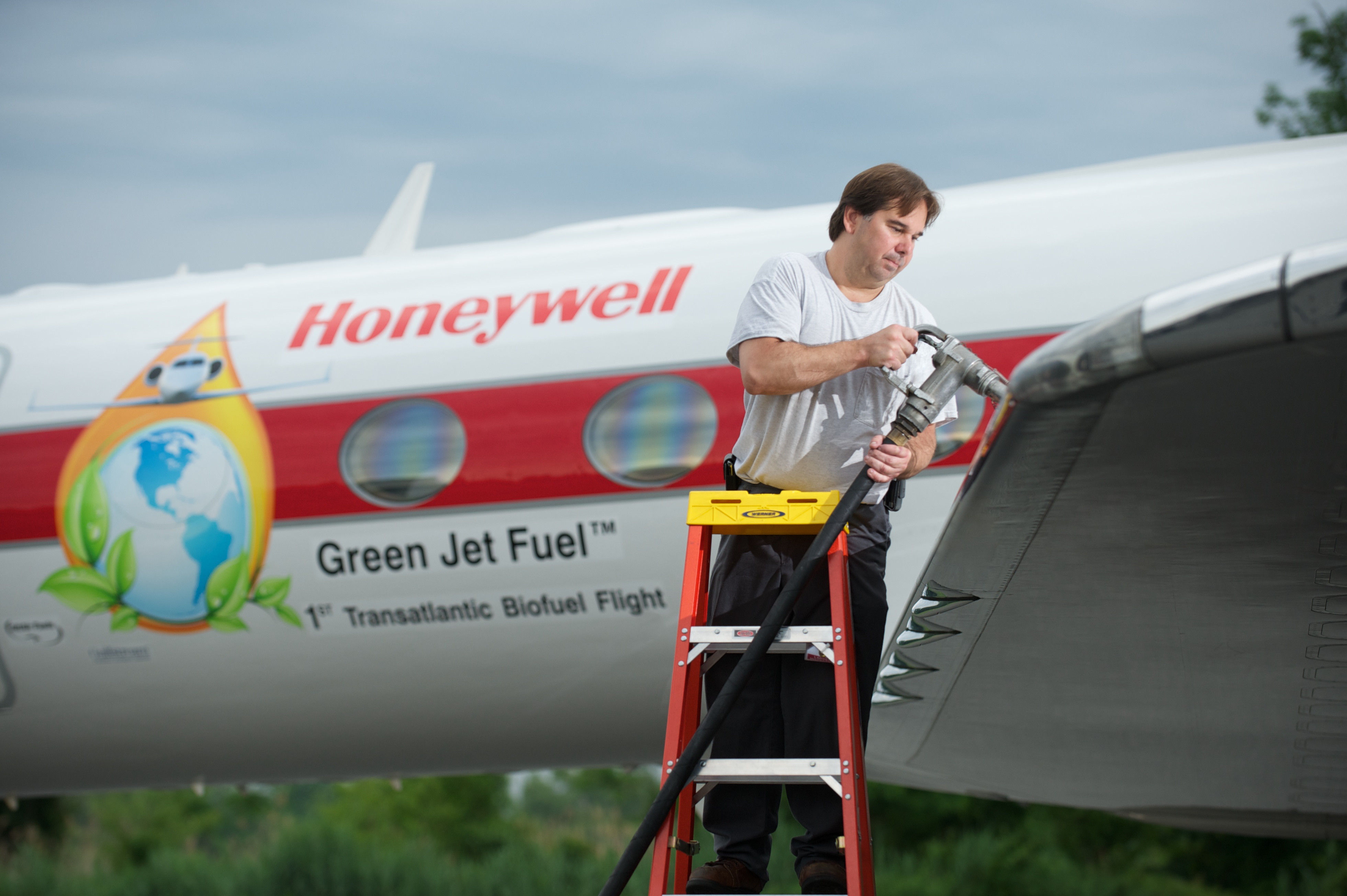 A bioüzemanyagok alkalmazásából egyik hajtómű- vagy repülőgépgyártó cég sem szeretne kimaradni <br>(fotó: Honeywell)