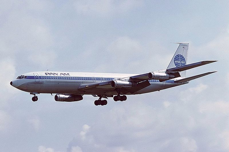 A Pan Am repülte az első járatot, először 707-essel <br>(fotó: wikimedia)