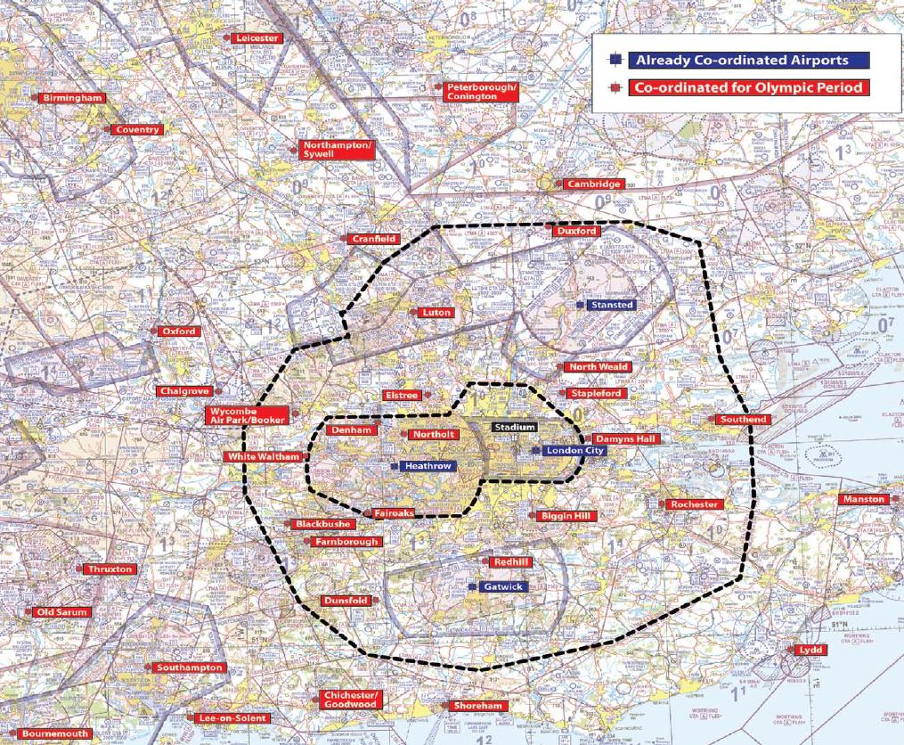 dél anglia térkép IHO   Repülés   Olimpiai csúcs az angliai légtérben dél anglia térkép