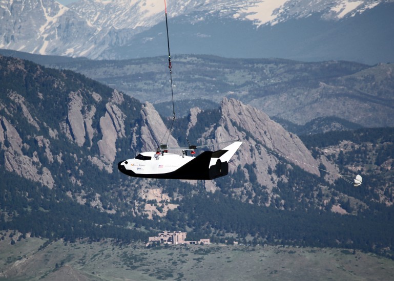 A Dream Chaser túl van az első ejtőteszteszteken