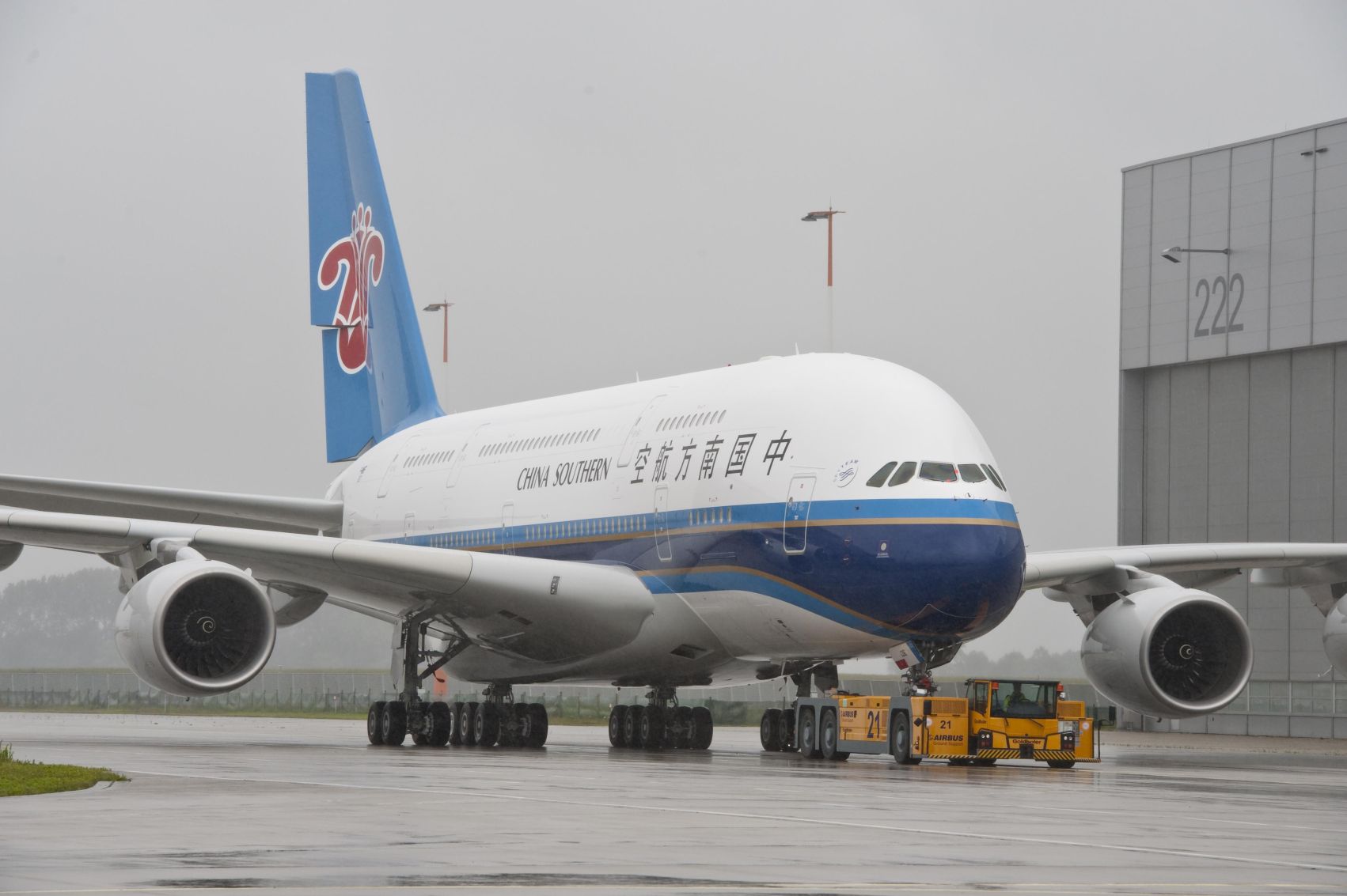 ...és ugyanez a légitársaság volt az első kínai vevője az A380-asnak