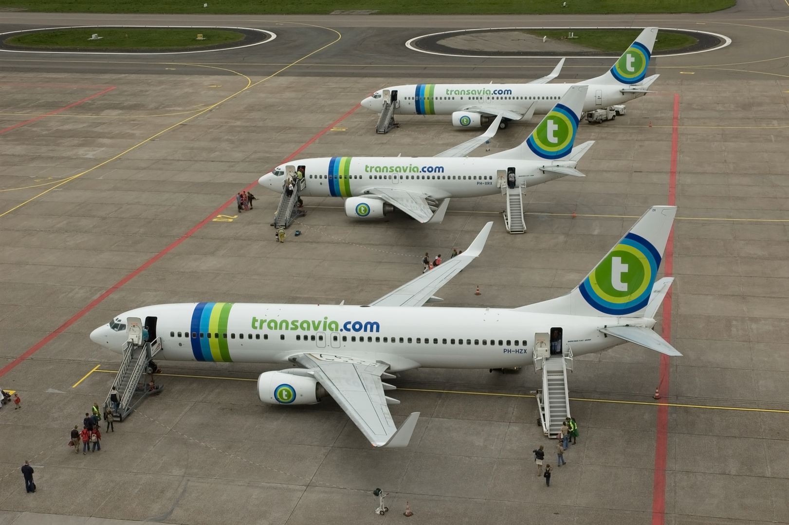 Rövid távú járatok LCC-szerű kiszervezése: Transavia