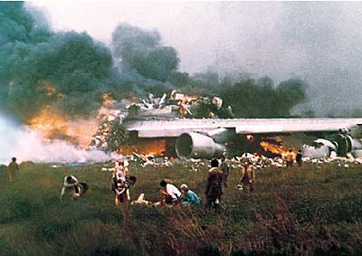Az eddigi legtöbb áldozatot követelő repülőbaleset két 747-es ütközése volt Tenerifén