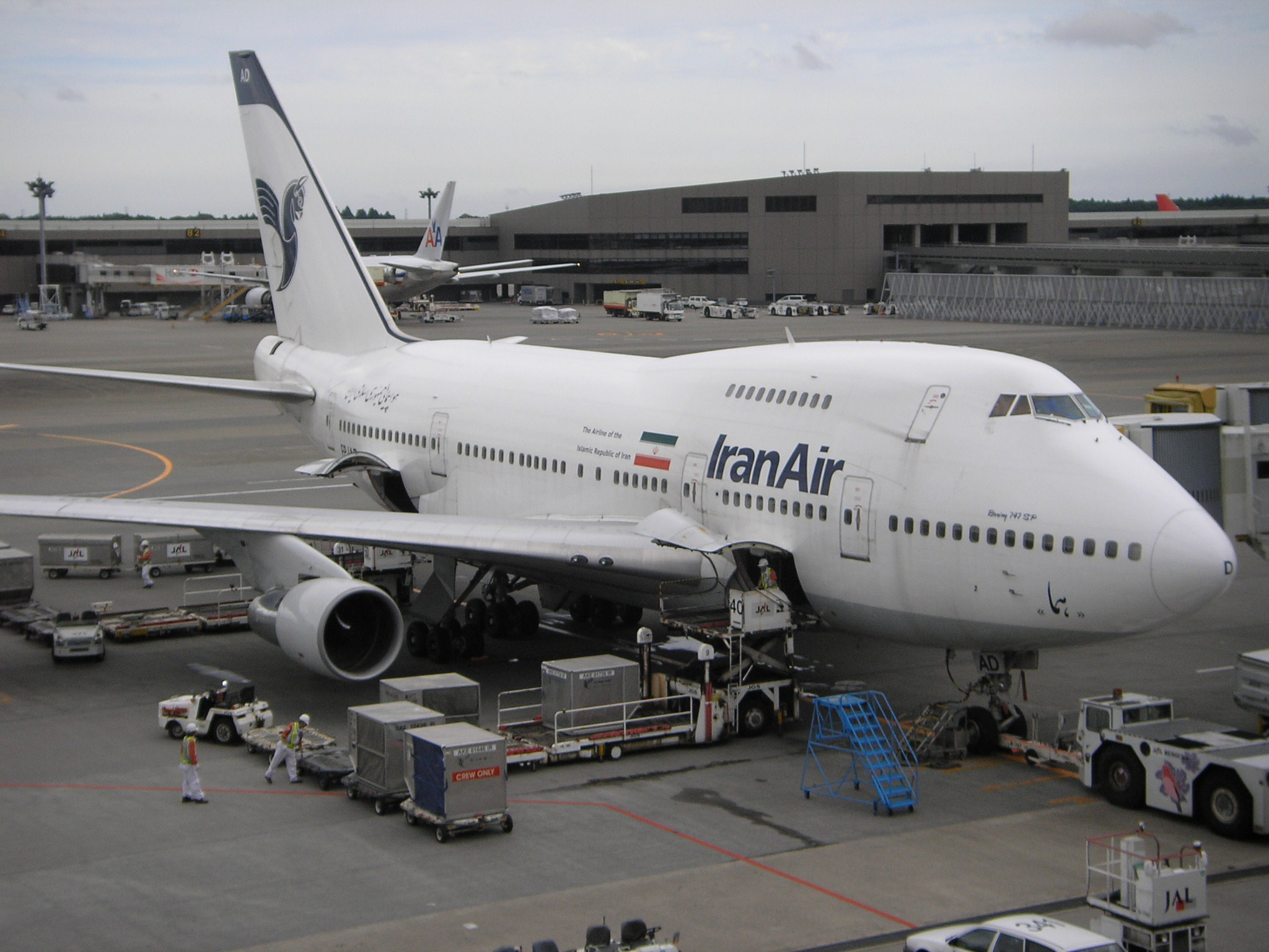 Az Iran Air egyik ritkasága: a rövidebb törzsű SP-747-es