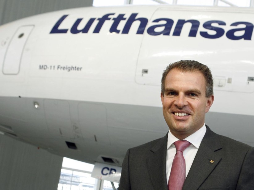 Spohr egy korábbi fotója a Lufthansa Cargo főnökeként