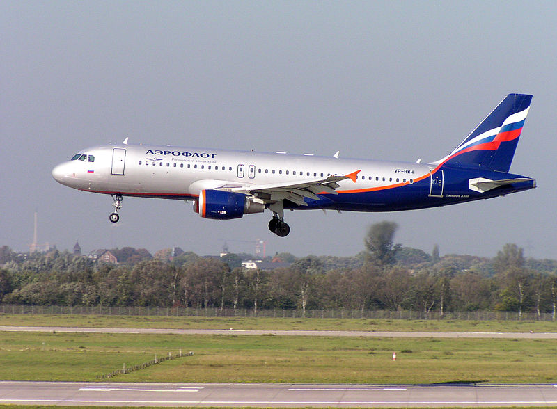 ...az Aeroflot viszont sűrít Szimferopol felé