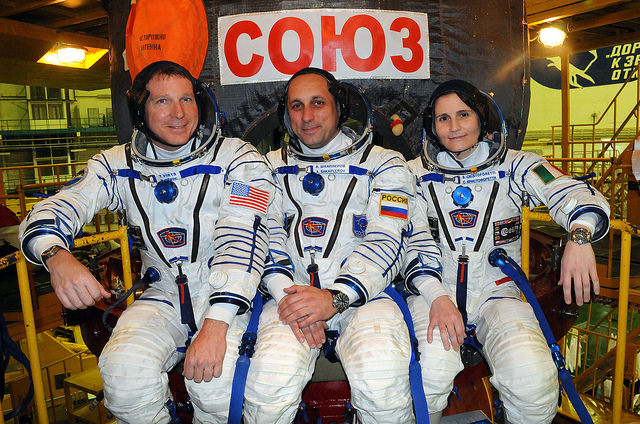 Az amerikai, az orosz és az olasz űrhajós: mind egykori katonai repülők