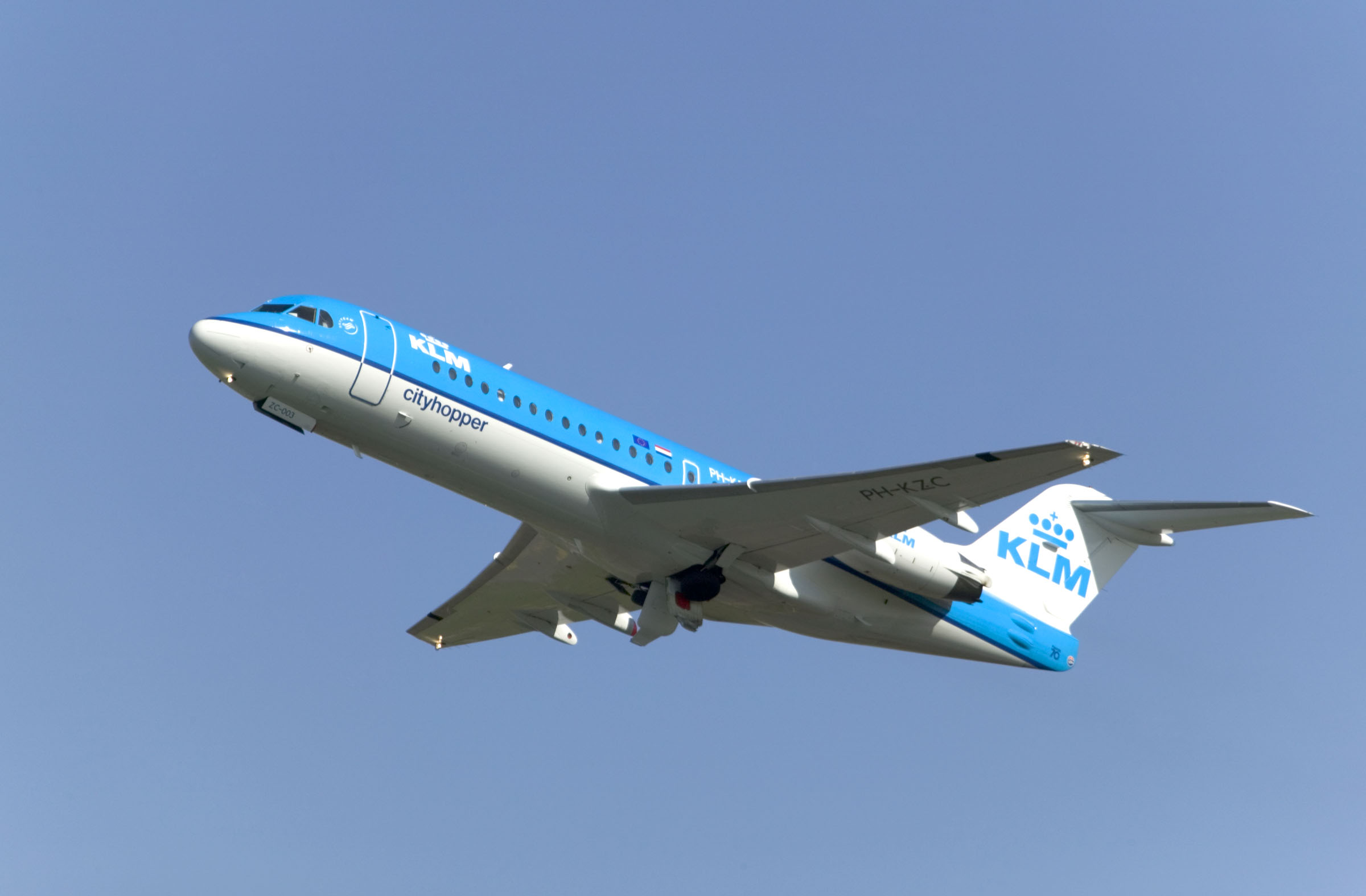 KLM Fokker-70-es