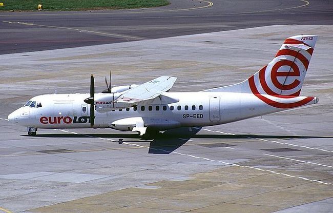 A korábbi ATR-flottát a társaság a LOT-tól vette át...