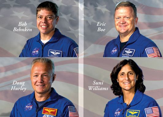 A  NASA berepülő pilótái