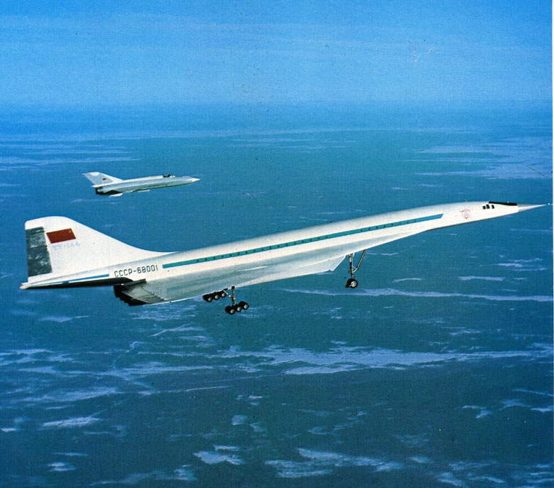 A szovjet szuperszonikus utasszállító első repülése