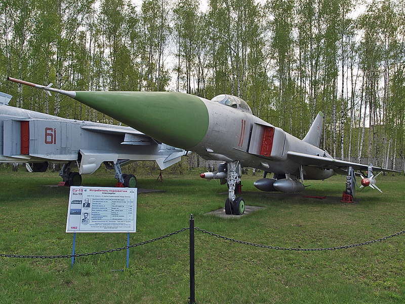 Szu-15 Flagon, a szovjet Távol-Keletet védte, a kassai Repülőmúzeumban egy ukrán példánya látható
