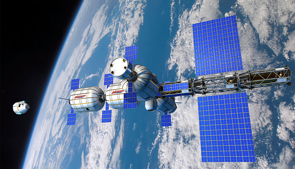 Akár egy, a mai ISS-hez is hasonlítható nagy állomás is összerakható a modulokból