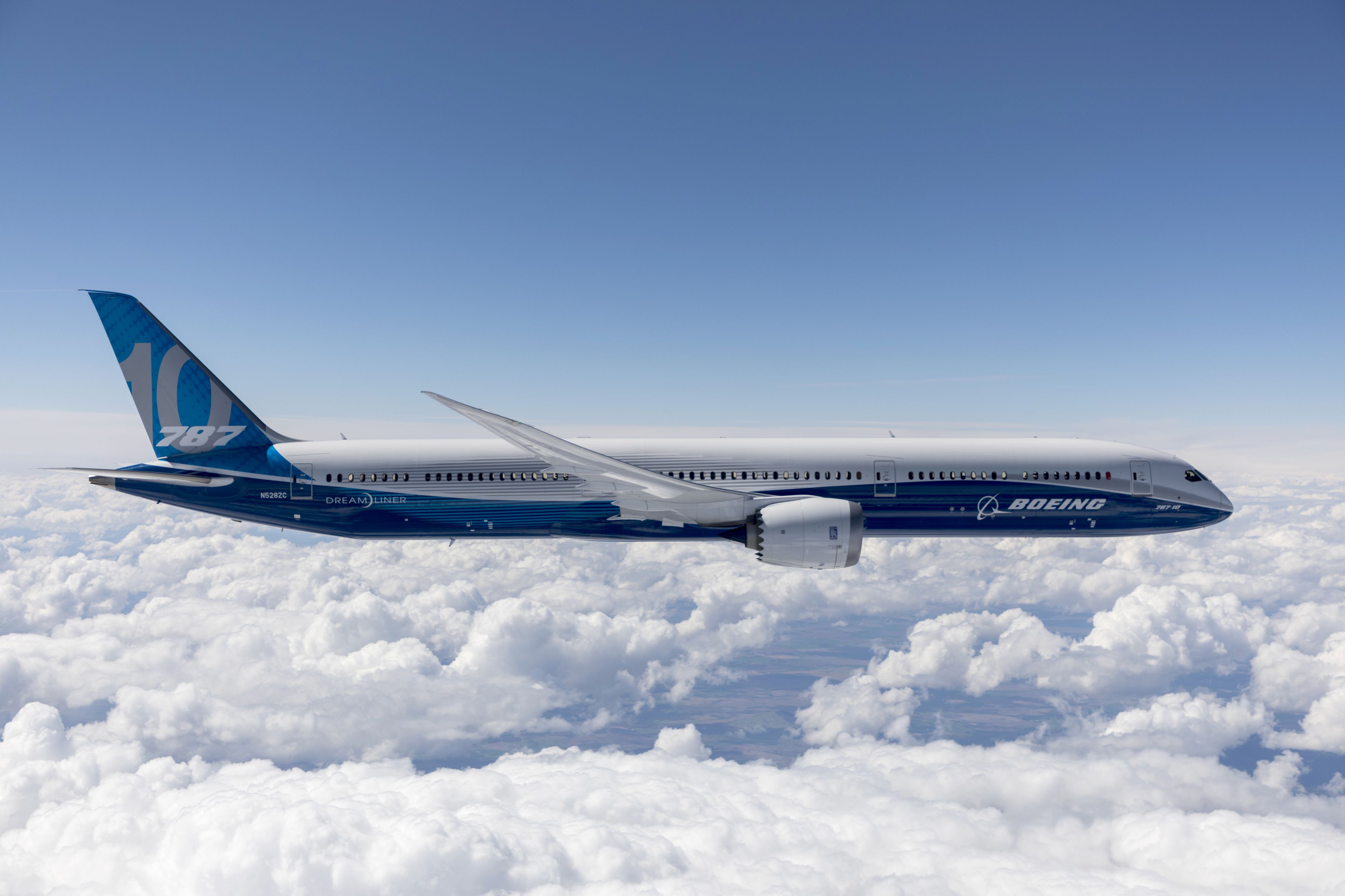 Az első példány első repülése tavaly márciusban (fotók: Boeing)