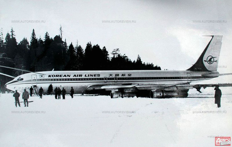 Az első KAL-incidens: 707-es a tó jegén