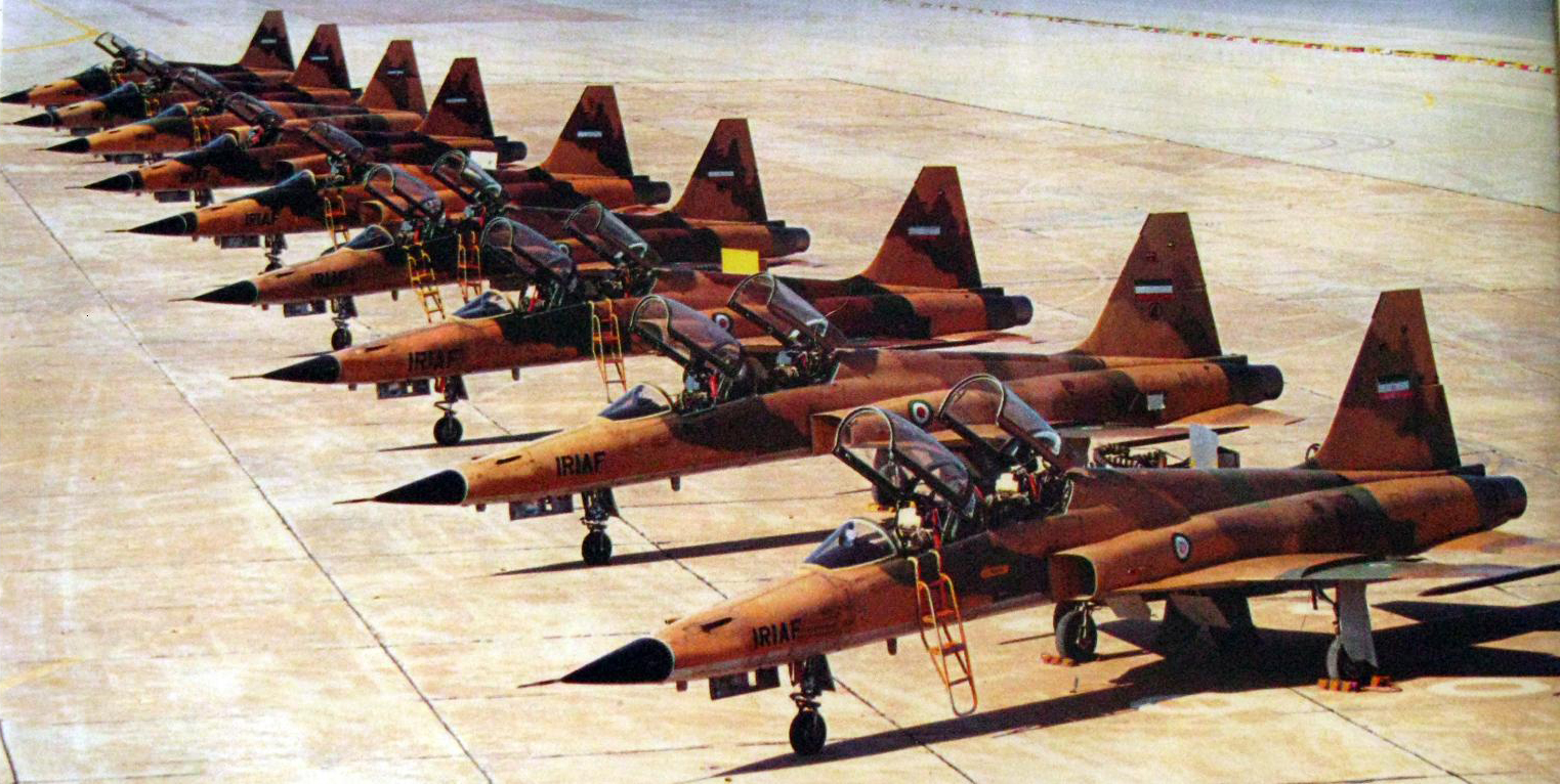 A sah idejében csaknem 160 F-5-öst vett Irán