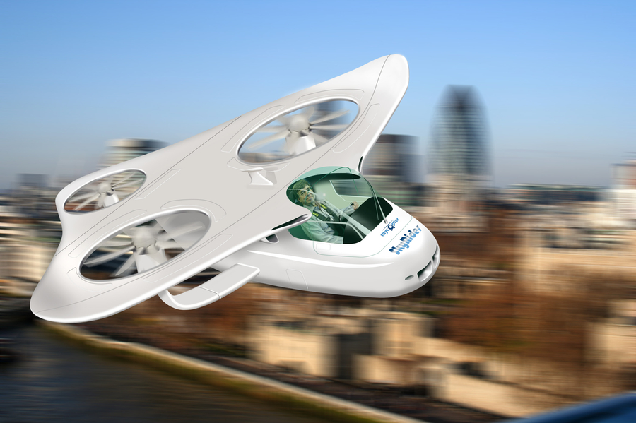Ilyen lesz a jövő helikopter-autója?