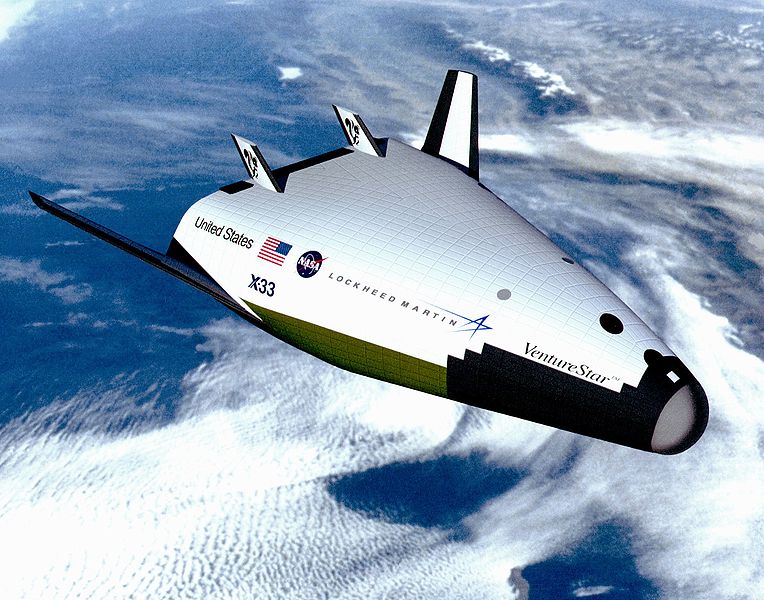Így festene az űrben a Lockheed gépe