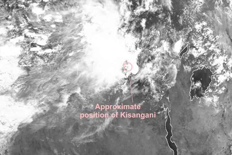 A baleset idején nagyon rossz volt az idő Kongó felett – műholdkép az AvHerald összefoglalójából 