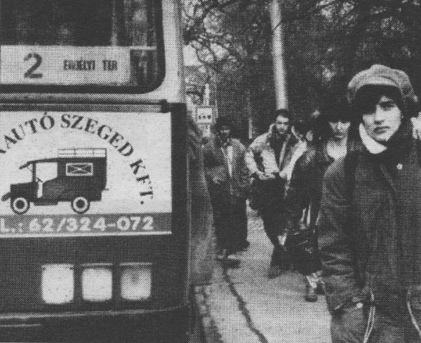 Akkor úgy gondolták: a 2-es busz csak Újszegedet szolgálná (fotó: Délmagyarország/Gyenes Kálmán)