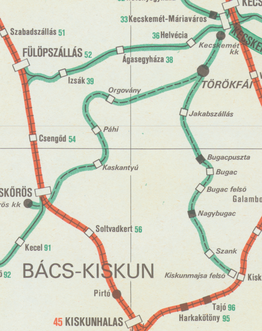 bugac térkép IHO   Vasút   Borongós barangolás Kecskemét kisvasútján bugac térkép