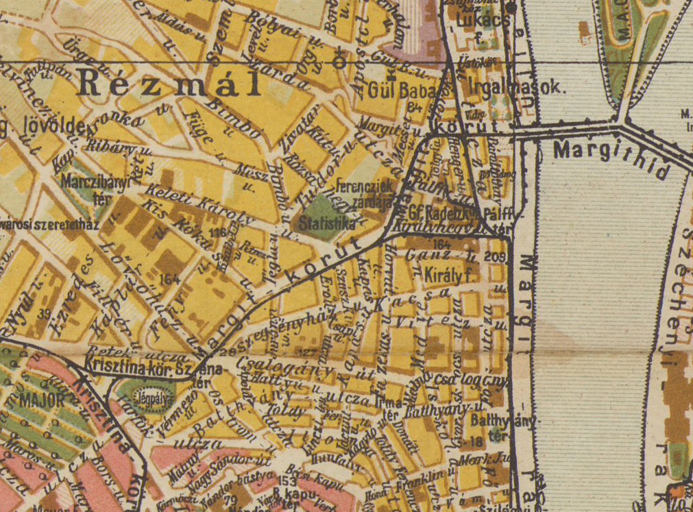A fonódó által érintett terület térképe 1922-ből<br>A képre kattintva fotógaléria nyílik