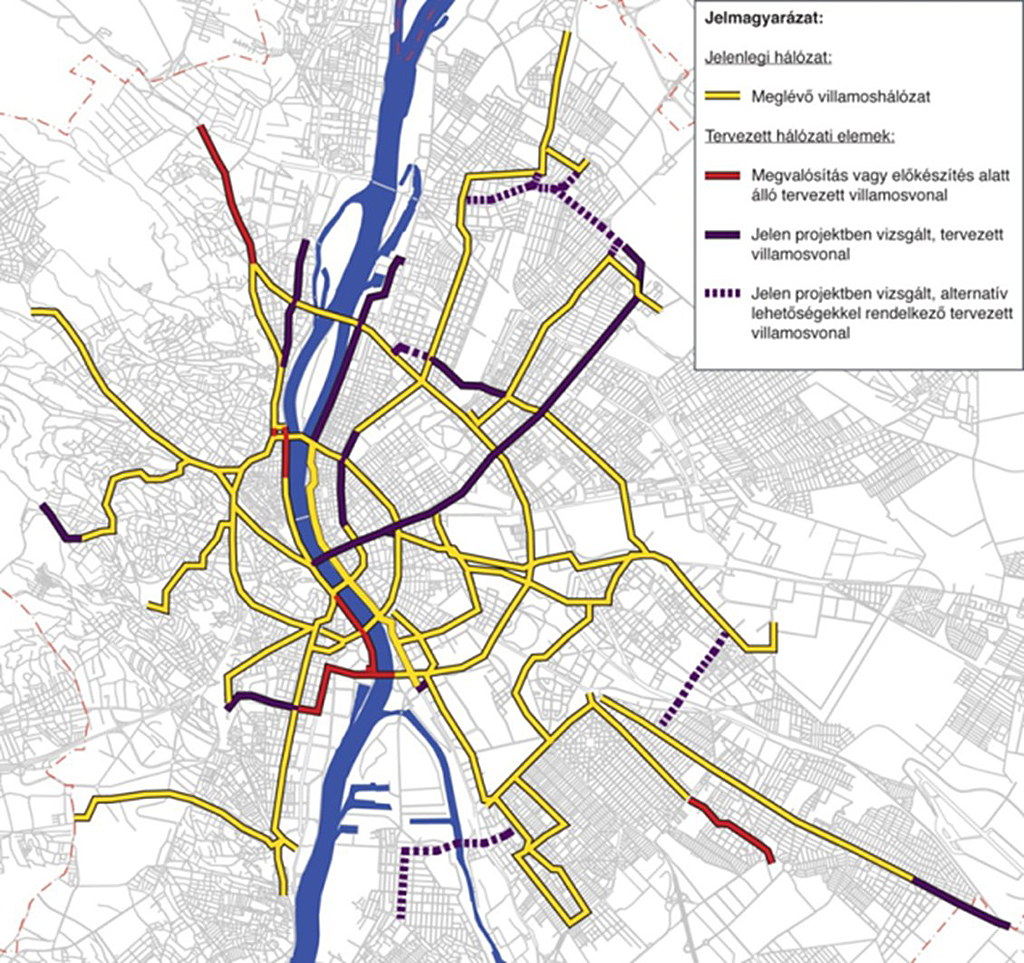 budapest 1 es villamos térkép IHO   Vasút   Mikor lesz hosszabb? budapest 1 es villamos térkép