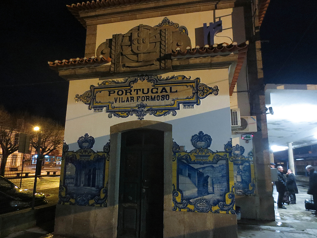 Vilar Formoso, a portugál határállomás