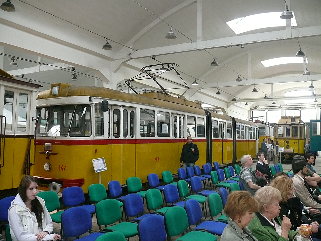 Rendezvény a Városi Tömegközlekedési Múzeum 2011-es megnyitóján<br>(Kemsei Zoltán felvételei)