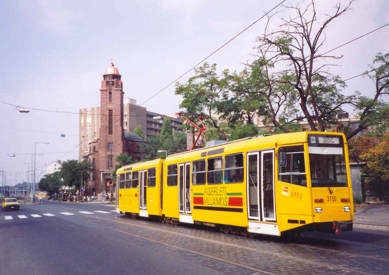 1988–94 között a Csufi is sűrűn megfordult a 36-oson (forrás: villamosok.hu)